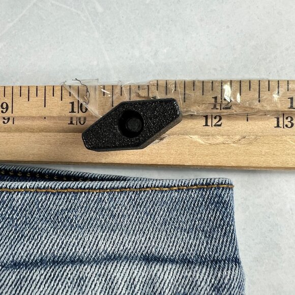 Revice Jean Women 24x32* Venus Flare Star High Rise Blue Front Seam Denim Tag 27 - Picture 16 of 16